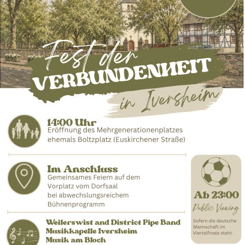 Event Poster, © Dorfverschönerungsverein Iversheim Event Poster, © Dorfverschönerungsverein Iversheim