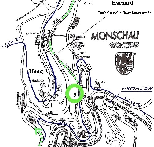 Lage, Anfahrt Lage, Anfahrt