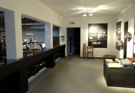 Infotafeln im Webereimuseum, © Anne Bergs Infotafeln im Webereimuseum, © Anne Bergs