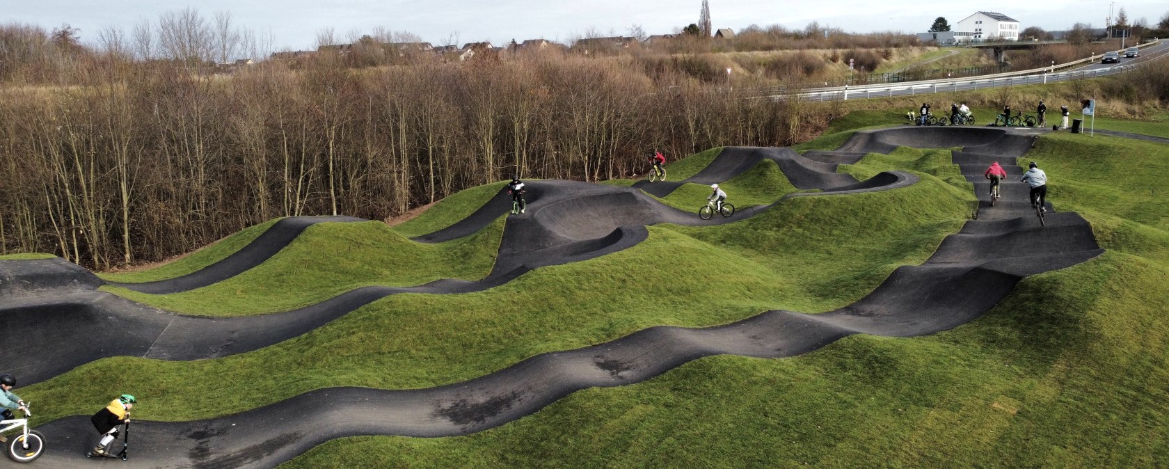 Pump track, © Gem. Weilerswist Pump track, © Gem. Weilerswist