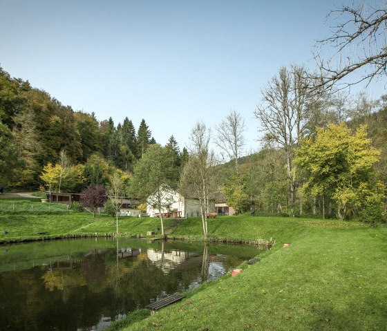 Angeln in Fließem, © Marc Leinen Angeln in Fließem, © Marc Leinen