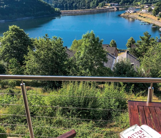 Ausblick auf den Rursee, © Ferienwohnung Rursee Paradies Ausblick auf den Rursee, © Ferienwohnung Rursee Paradies