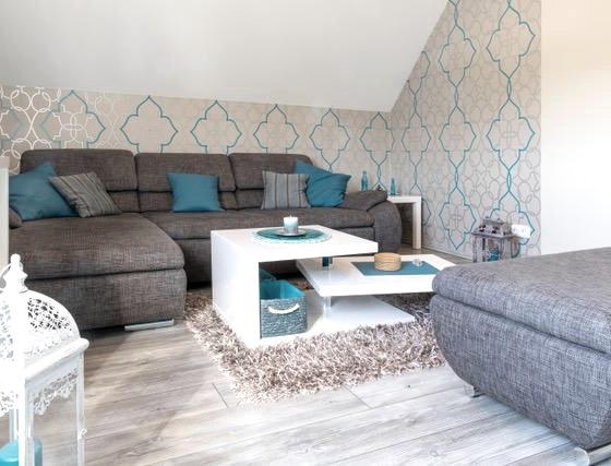 Helles Wohnzimmer, © Ferienwohnung Irene Neuß Helles Wohnzimmer, © Ferienwohnung Irene Neuß