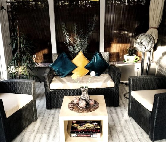 gemütlich, moderne Terrasse gemütlich, moderne Terrasse