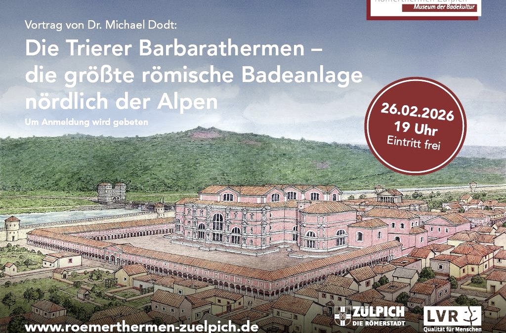Vortrag Dodt - Römerthermen Zülpich, © Römerthermen Vortrag Dodt - Römerthermen Zülpich, © Römerthermen