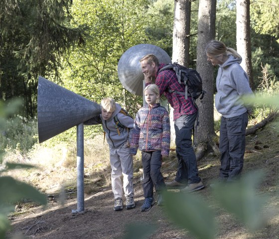 Lausch mal in den Eifelwald hinein, © Eifel Tourismus GmbH, Tobias Vollmer - finanziert durch REACT-EU Lausch mal in den Eifelwald hinein, © Eifel Tourismus GmbH, Tobias Vollmer - finanziert durch REACT-EU