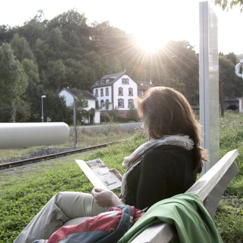 Rad- und Wanderbahnhof Gemünd, © Roman Hövel Rad- und Wanderbahnhof Gemünd, © Roman Hövel
