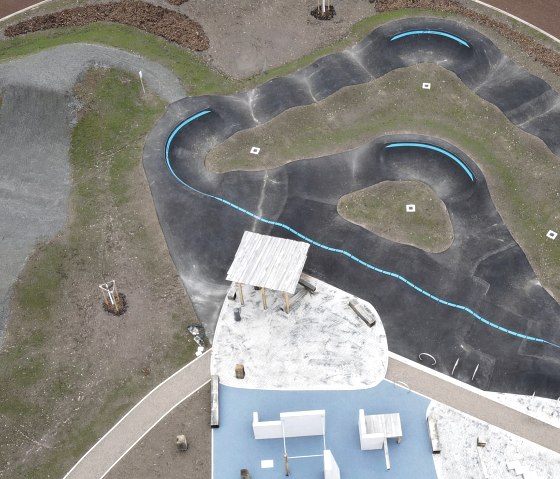 Pump track, © LS Landschaftsarchitekten Pump track, © LS Landschaftsarchitekten