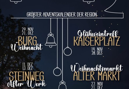 Plakat Kupferstädter Weihnachtstage Plakat Kupferstädter Weihnachtstage