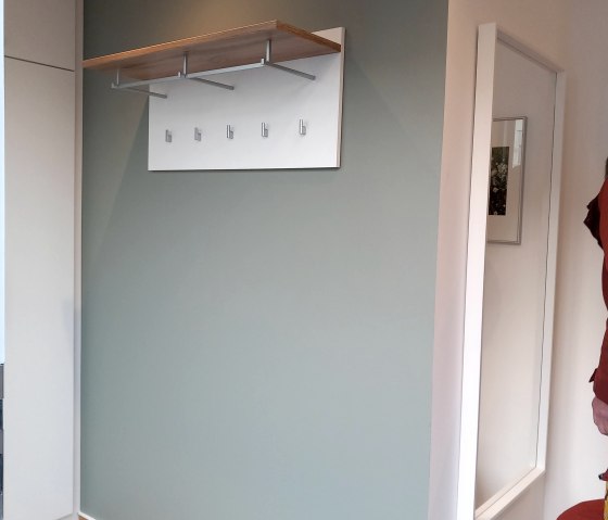 Garderobe, © Nordeifel Tourismus GmbH & Ferienwohnung Hahn Garderobe, © Nordeifel Tourismus GmbH & Ferienwohnung Hahn