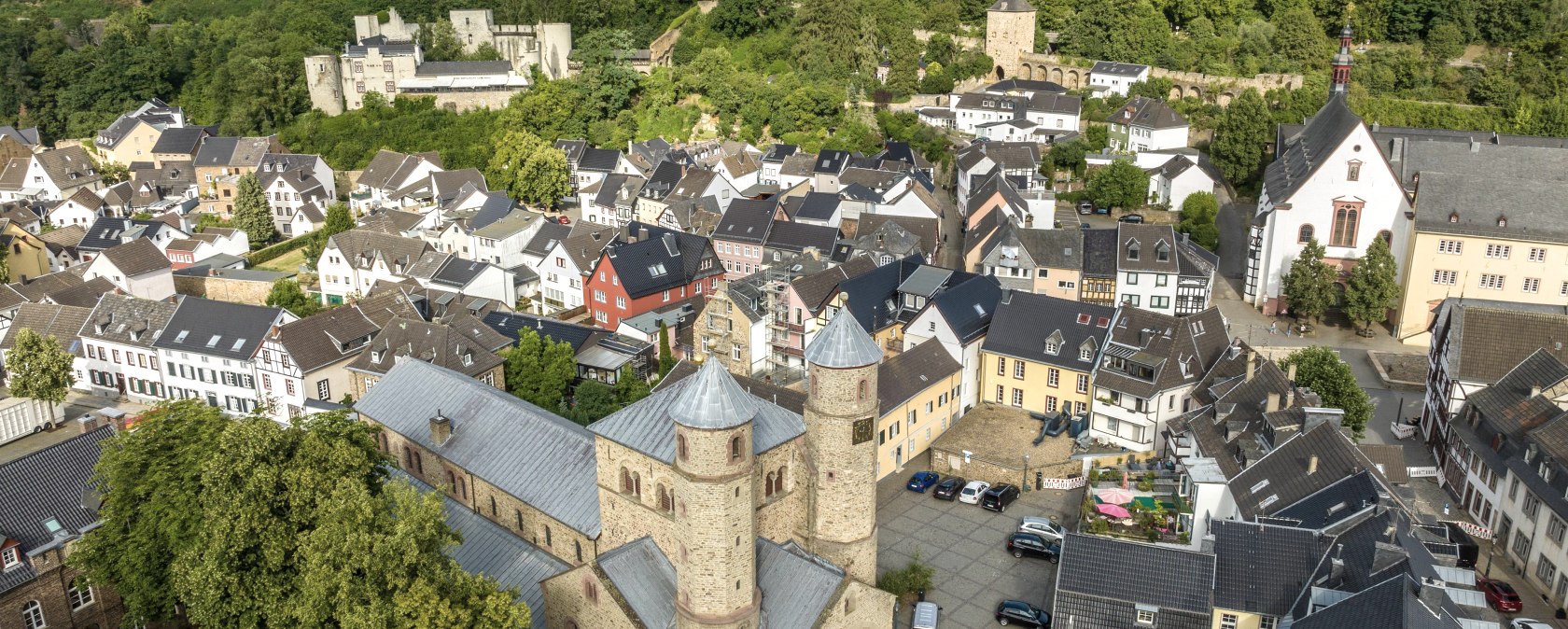 Blick auf die Altstadt, © Eifel Tourismus GmbH - Dominik Ketz Blick auf die Altstadt, © Eifel Tourismus GmbH - Dominik Ketz