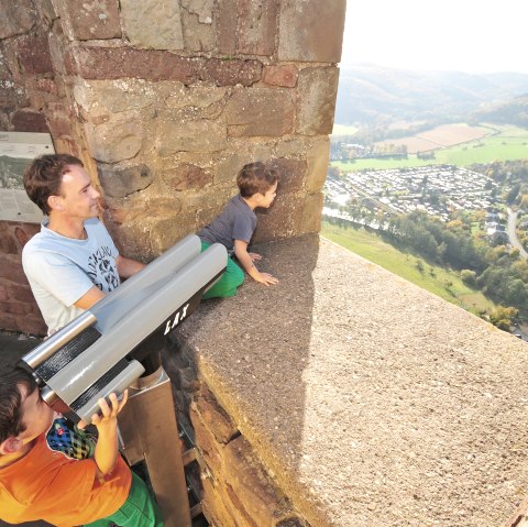View from Nideggen Castle into the Rur valley, © Rureifel-Tourismus e.V. | Roman Hövel View from Nideggen Castle into the Rur valley, © Rureifel-Tourismus e.V. | Roman Hövel