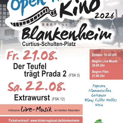 Event Poster, © Gemeinde Blankenheim Event Poster, © Gemeinde Blankenheim