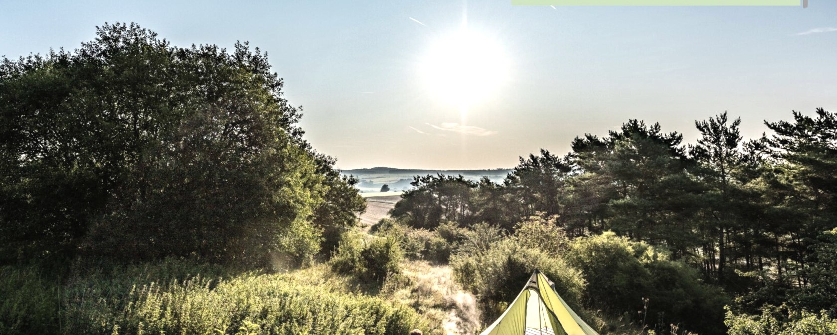 Zelten im Naturpark Nordeifel, © Nils Noell Zelten im Naturpark Nordeifel, © Nils Noell