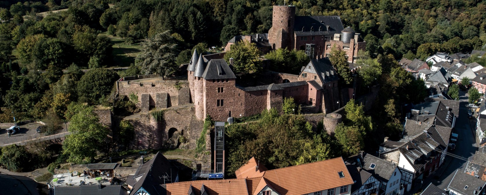 Hengebach Castle in Heimbach, © Tourismus NRW e.V. Hengebach Castle in Heimbach, © Tourismus NRW e.V.