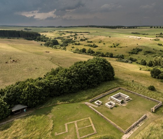 Das Matronenheiligtum auf der Etappe 6 des Eifelsteigs, © Eifel Tourismus/D. Ketz Das Matronenheiligtum auf der Etappe 6 des Eifelsteigs, © Eifel Tourismus/D. Ketz
