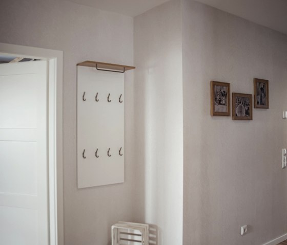 Garderobe, © Nordeifel Tourismus GmbH & Ferienhaus Eifeltoni Garderobe, © Nordeifel Tourismus GmbH & Ferienhaus Eifeltoni