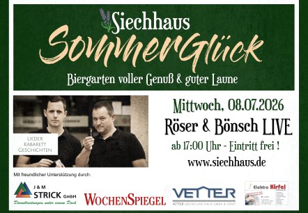 Röser und Bönsch im Siechhaus, © Siechhaus Röser und Bönsch im Siechhaus, © Siechhaus