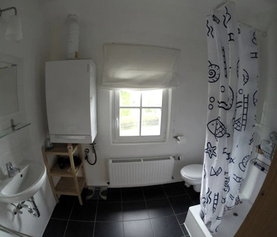 Upstairs bathroom Upstairs bathroom