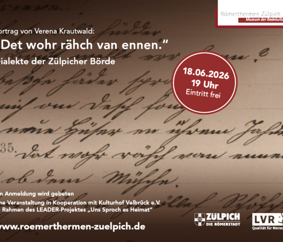 VortragKrautwald_RTZ_18062026, © Römerthermen Zülpich - Museum der Badekultur VortragKrautwald_RTZ_18062026, © Römerthermen Zülpich - Museum der Badekultur