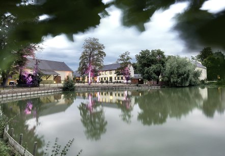 Außenanschicht, © Burg Flamersheim Außenanschicht, © Burg Flamersheim