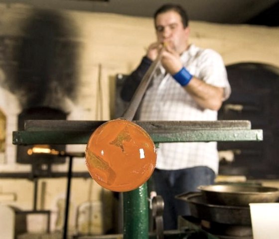 Glaspfeife, © Glashütte Monschau Glaspfeife, © Glashütte Monschau