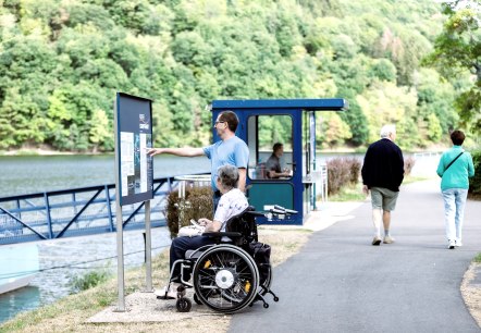 Anlegestelle Einruhr - barrierefrei, © Fotoagentur Wolf, freiheitswerke Anlegestelle Einruhr - barrierefrei, © Fotoagentur Wolf, freiheitswerke
