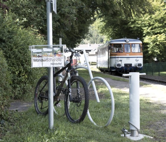 Rad- und Wanderbahnhof Olef, © Roman Hövel Rad- und Wanderbahnhof Olef, © Roman Hövel
