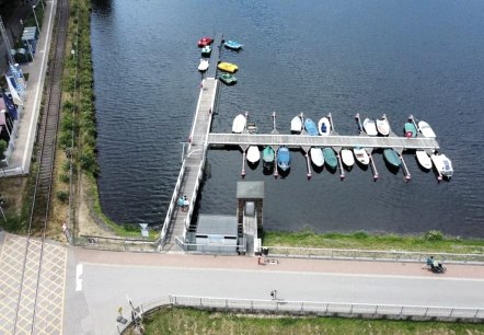 Tretbootverleihn Staubecken Obermaubach, © Tim's Beach Zülpich GmbH Tretbootverleihn Staubecken Obermaubach, © Tim's Beach Zülpich GmbH