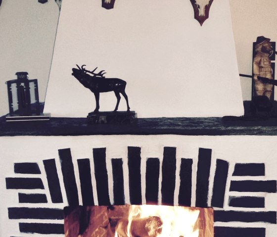 "Beautiful view on the Eifelsteig" fireplace "Beautiful view on the Eifelsteig" fireplace