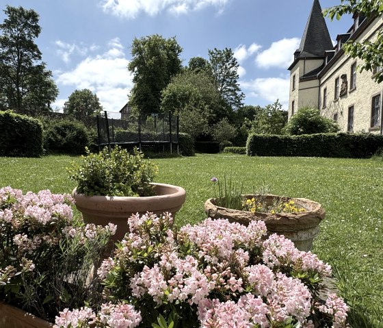 Garten mit Trampolin, © Nordeifel Tourismus GmbH & La Maison Garten mit Trampolin, © Nordeifel Tourismus GmbH & La Maison