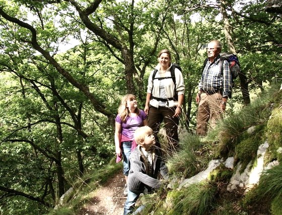 Wandern auf dem Wildnistrail, © G. Priske Wandern auf dem Wildnistrail, © G. Priske