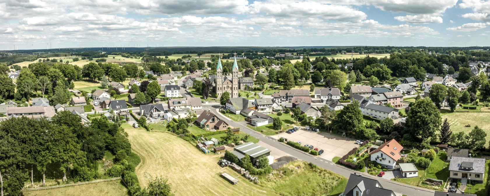 Kalterherberg von oben, © Eifel-Tourismus GmbH, Dominik Ketz Kalterherberg von oben, © Eifel-Tourismus GmbH, Dominik Ketz