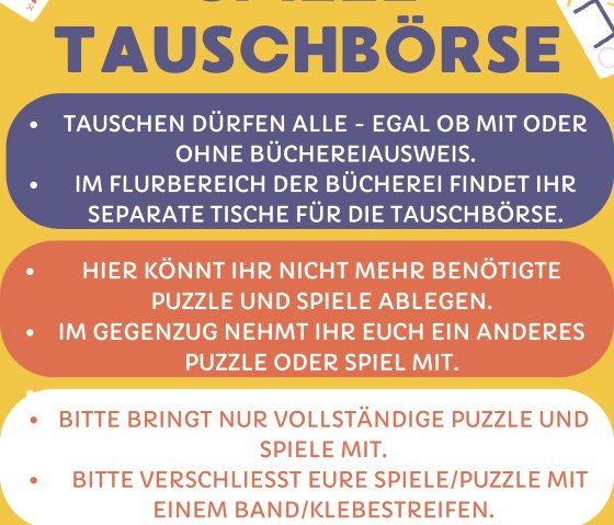 2026 Spiele Tauschbörse 2026 Spiele Tauschbörse