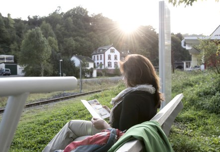 Rad- und Wanderbahnhof Gemünd, © Roman Hövel Rad- und Wanderbahnhof Gemünd, © Roman Hövel