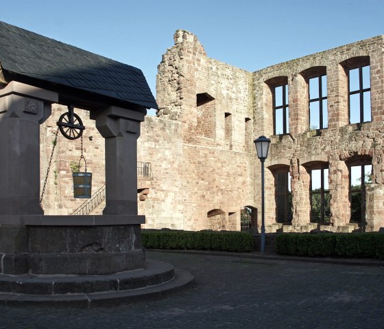 Die Burg-Ruine von Nideggen, © Ulrich Laube Die Burg-Ruine von Nideggen, © Ulrich Laube