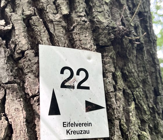 Wegbeschilderung, © Rureifel-Tourismus e.V., Michelle Wiesen Wegbeschilderung, © Rureifel-Tourismus e.V., Michelle Wiesen