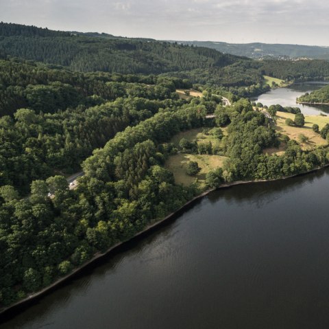 View into the valley from Einruhr on the Eifelsteig, © Eifel Tourismus/D. Ketz View into the valley from Einruhr on the Eifelsteig, © Eifel Tourismus/D. Ketz
