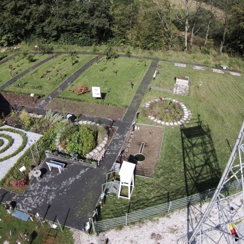 Aerial view of the weather station, © donnerwetter.de GmbH Aerial view of the weather station, © donnerwetter.de GmbH