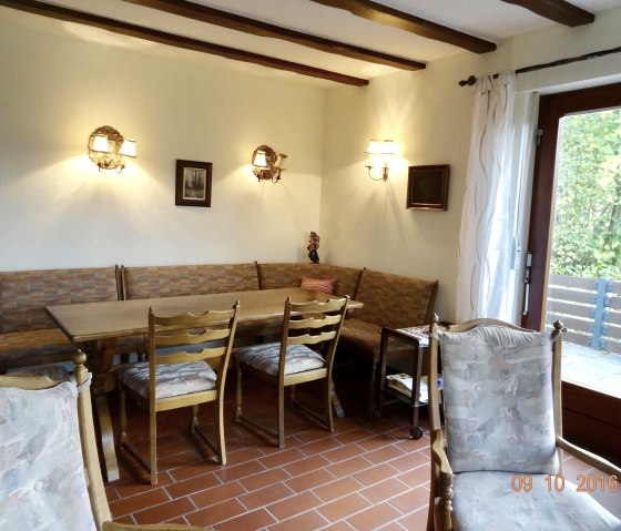"Beautiful view on the Eifelsteig" dining area "Beautiful view on the Eifelsteig" dining area