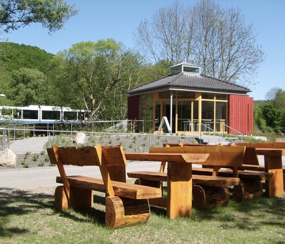 Der Nationalpark-Infopunkt Zerkall Der Nationalpark-Infopunkt Zerkall