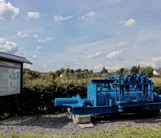 Die Lambachpumpe in Vossenack, © Dennis Winands Die Lambachpumpe in Vossenack, © Dennis Winands