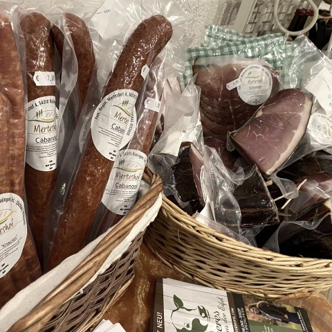 Sausages from Merteshof, © Christiansmühle Sausages from Merteshof, © Christiansmühle