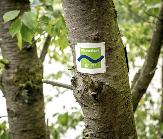 Die Wasserlandroute ist durchgehend markiert., © Städteregion Aachen, Dominik Ketz Die Wasserlandroute ist durchgehend markiert., © Städteregion Aachen, Dominik Ketz