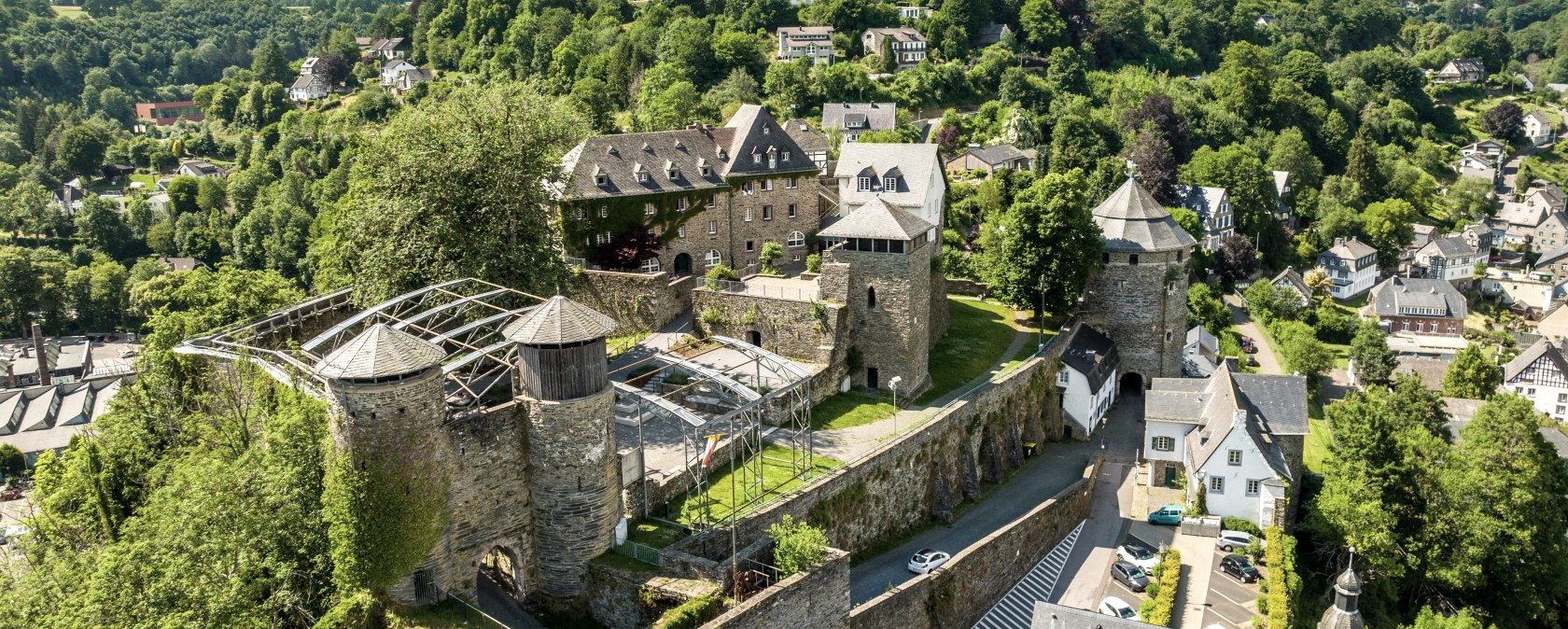 Monschau Castle, © Eifel Tourismus GmbH, Dominik Ketz Monschau Castle, © Eifel Tourismus GmbH, Dominik Ketz