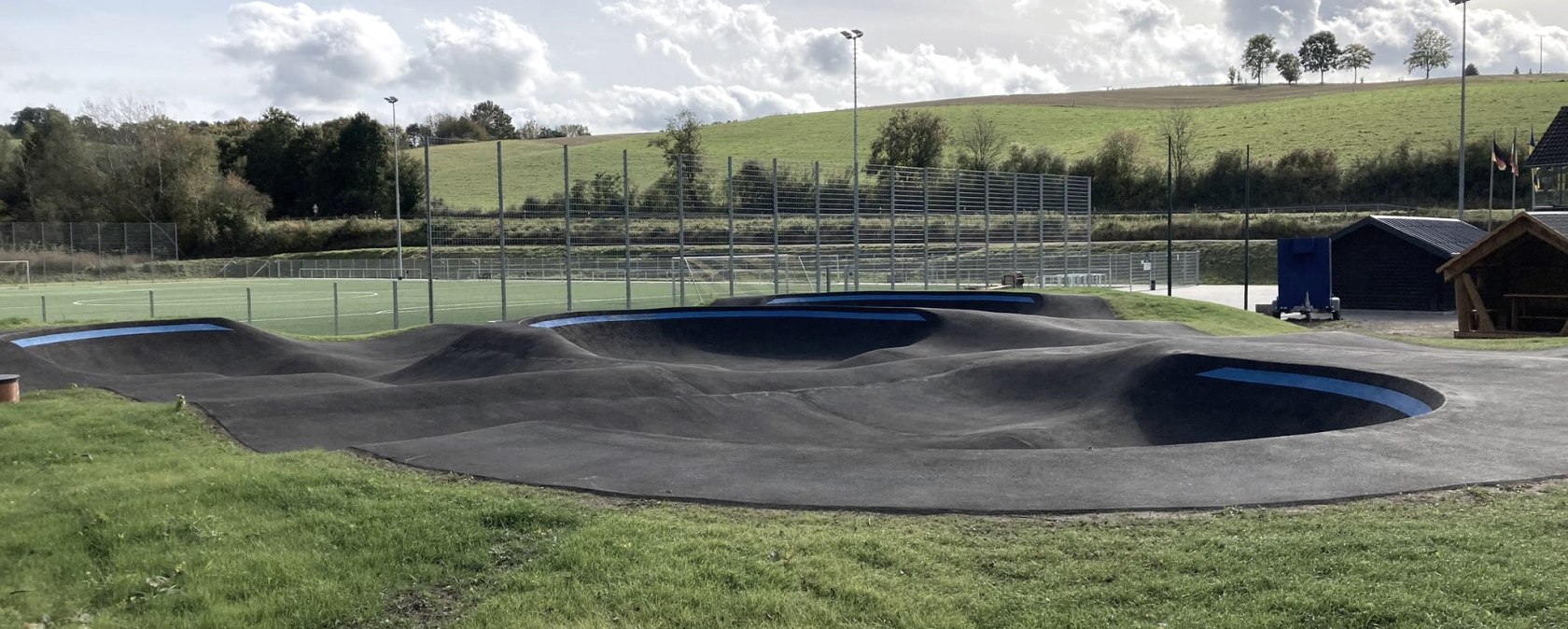 Pumptrack Hellenthal-Sieberath, © Gemeinde Hellenthal Pumptrack Hellenthal-Sieberath, © Gemeinde Hellenthal