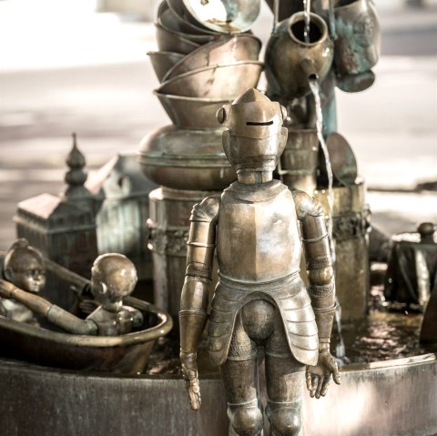 Galminusbrunnen Ritter, © Dominik Ketz Galminusbrunnen Ritter, © Dominik Ketz