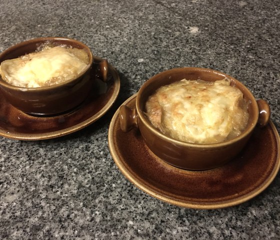 Unsere Zwiebelsuppe, © Hotel Schröder Unsere Zwiebelsuppe, © Hotel Schröder