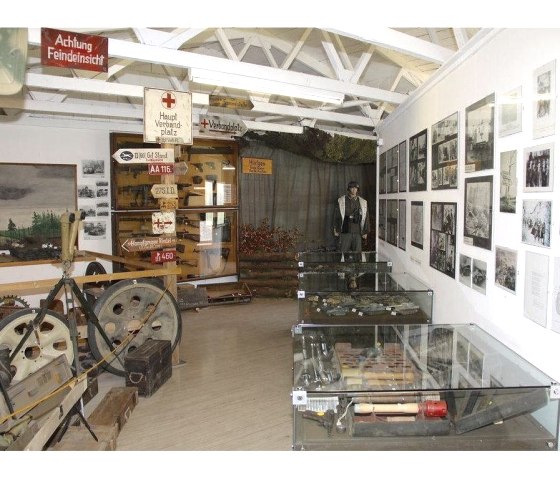A look inside the museum, © Museum Hürtgenwald 1944 und im Frieden A look inside the museum, © Museum Hürtgenwald 1944 und im Frieden