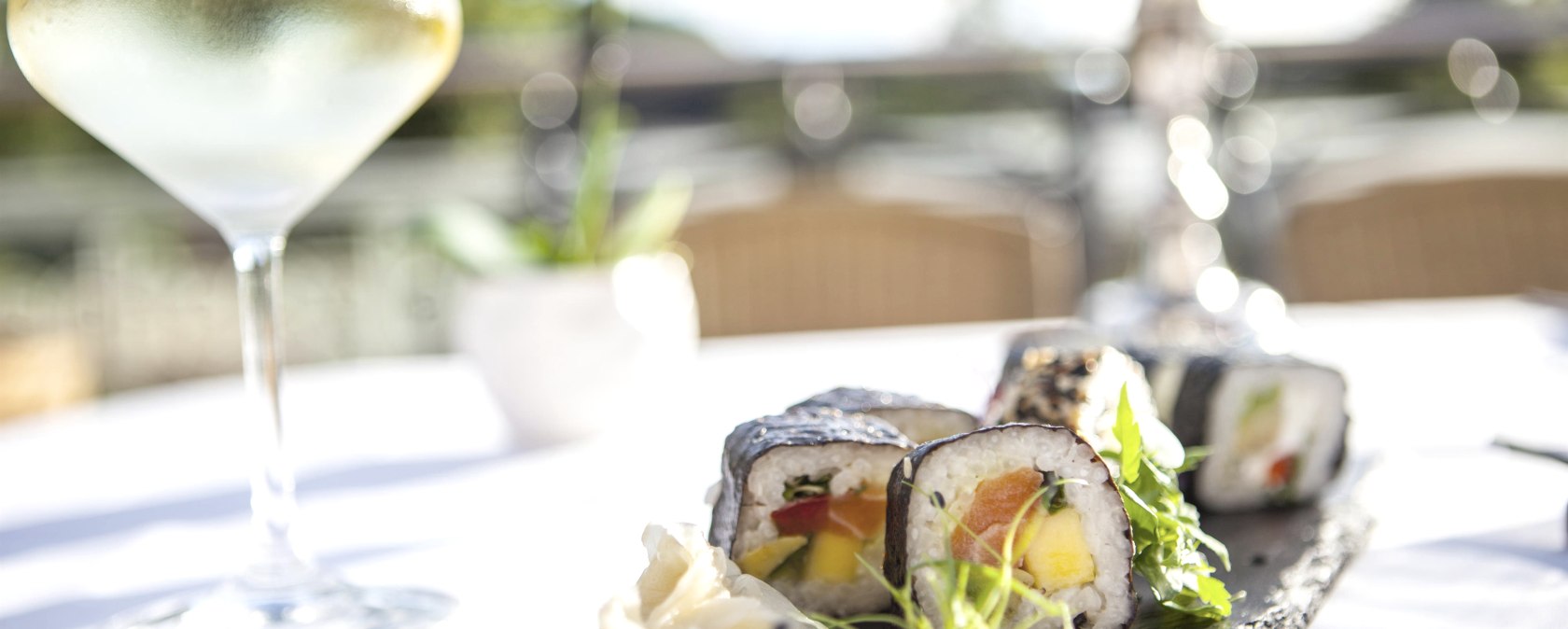 Landgasthaus "Zum Kreuzberg" Sushi, © CC BY-SA Andreas Goltz Landgasthaus "Zum Kreuzberg" Sushi, © CC BY-SA Andreas Goltz